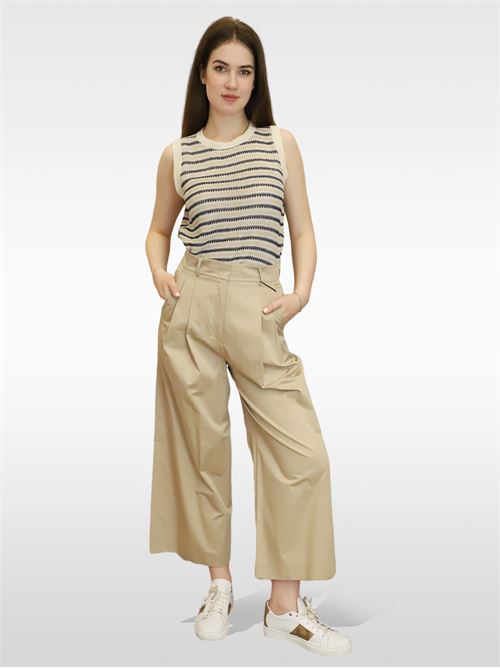 Pantaloni in raso di cotone MAXMARA WEEKEND | 2351311331600001